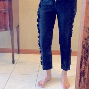 Ava New Designer black dress pants